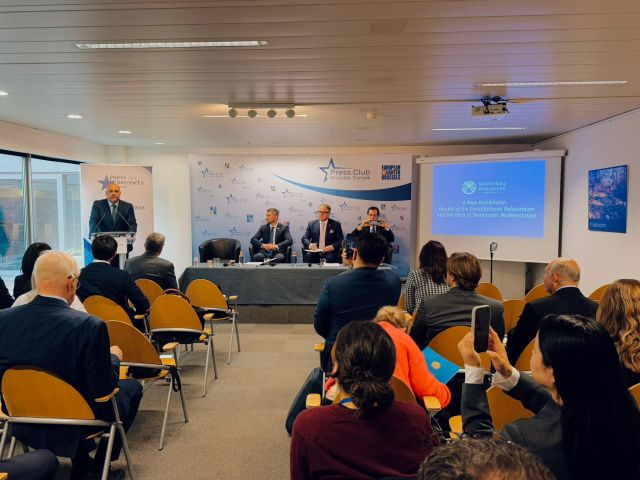 Un Nouveau Kazakhstan face à l'Europe : le référendum constitutionnel en débat à Bruxelles