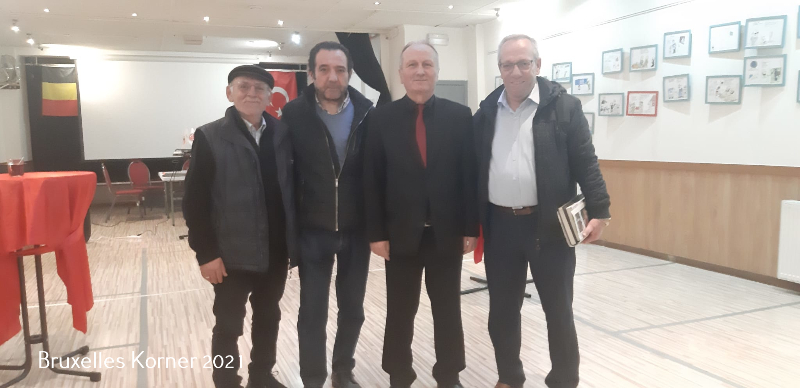 Yusuf Cınal'ın Yeni kitabi ve Yasin Halaç'ın yeni karikatürleri sergilendi.