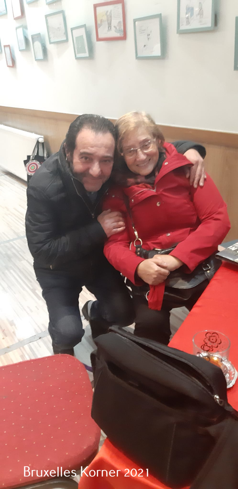 Yusuf Cınal'ın Yeni kitabi ve Yasin Halaç'ın yeni karikatürleri sergilendi.