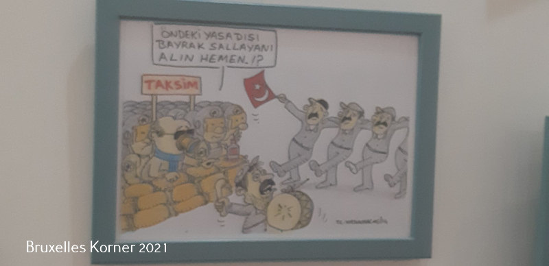 Yusuf Cınal'ın Yeni kitabi ve Yasin Halaç'ın yeni karikatürleri sergilendi.