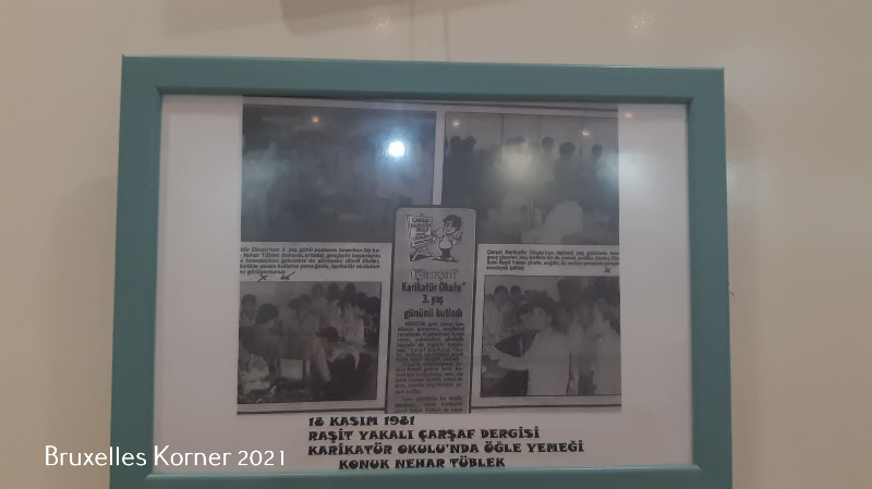 Yusuf Cınal'ın Yeni kitabi ve Yasin Halaç'ın yeni karikatürleri sergilendi.