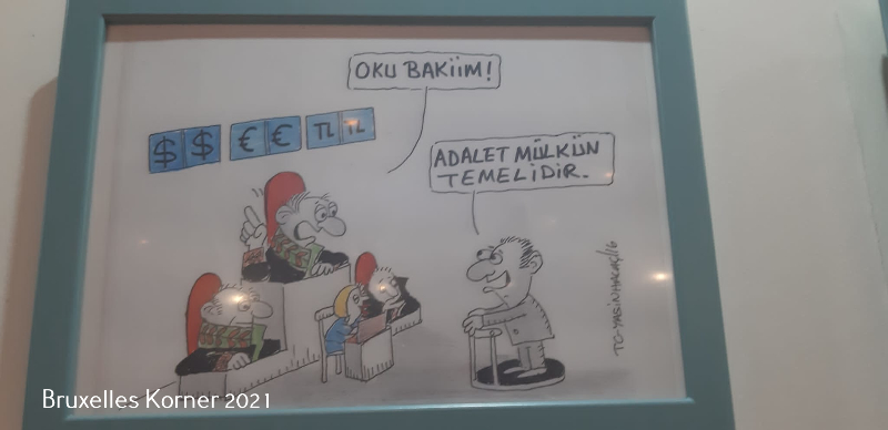 Yusuf Cınal'ın Yeni kitabi ve Yasin Halaç'ın yeni karikatürleri sergilendi.