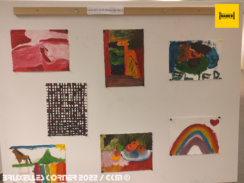 Resmin Sihirli dünyası Projesi- resim sergisi