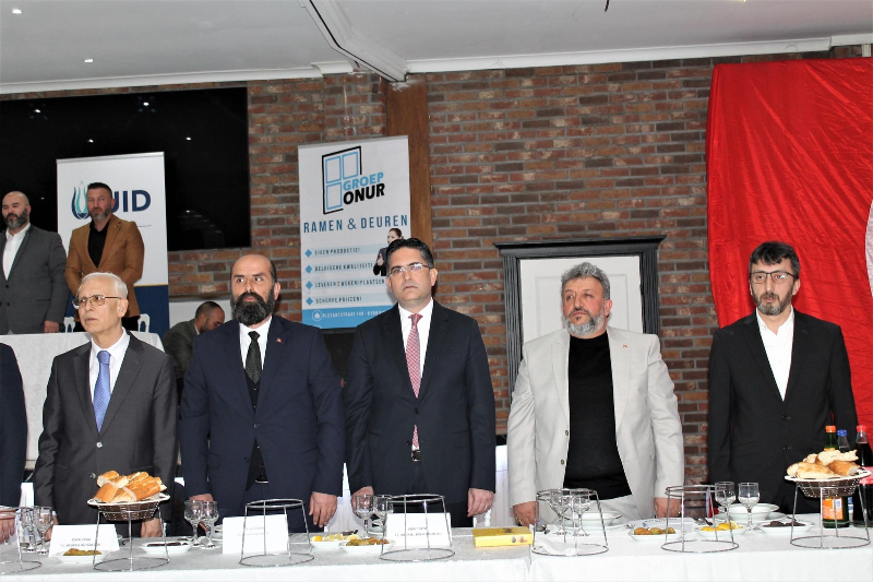 Uluslararası Demokratlar Birliği (UID) Belçika iftar programı düzenledi