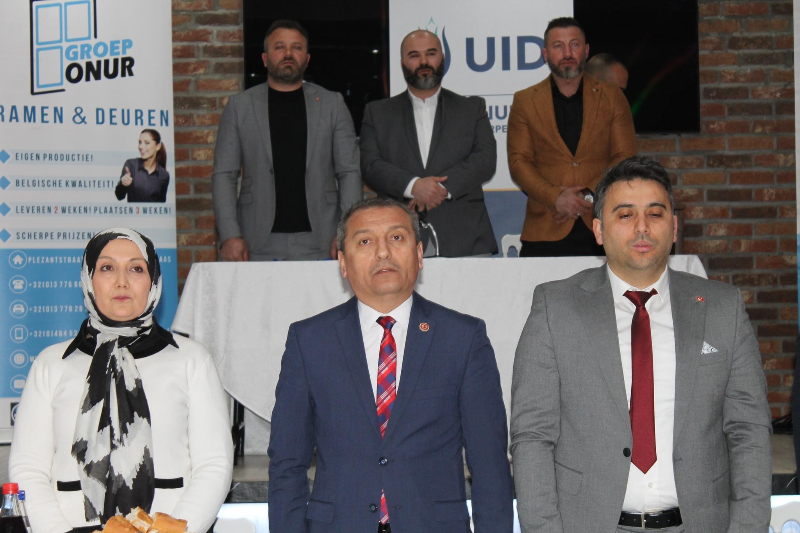 Uluslararası Demokratlar Birliği (UID) Belçika iftar programı düzenledi