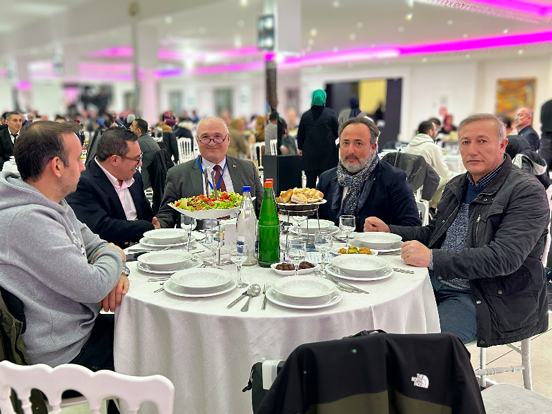 Uluslararası Demokratlar Birliği (UID) Belçika iftar programı düzenledi