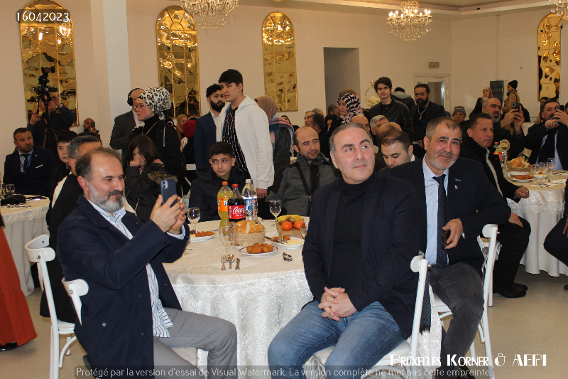 UID BELÇİKA, CHARLEROİ’DA İFTAR VERDİ