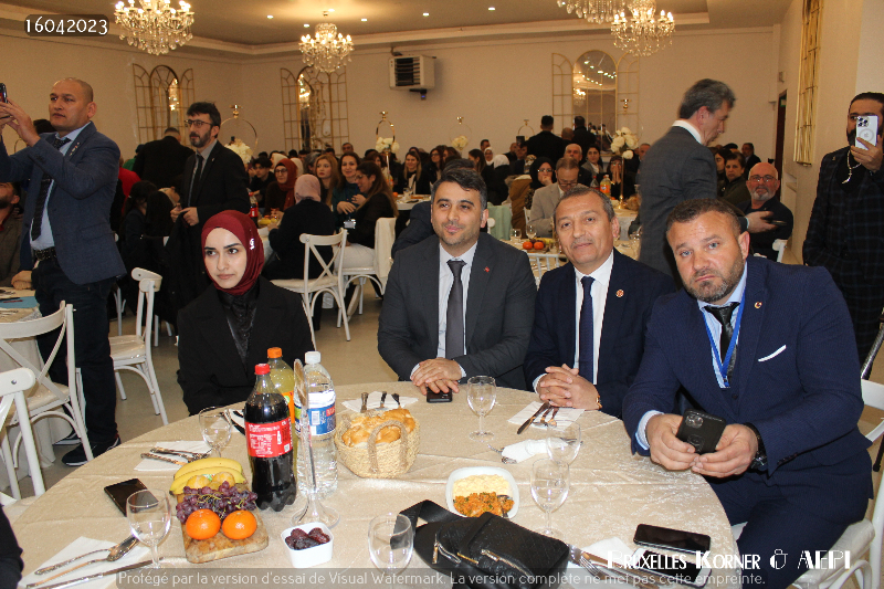 UID BELÇİKA, CHARLEROİ’DA İFTAR VERDİ