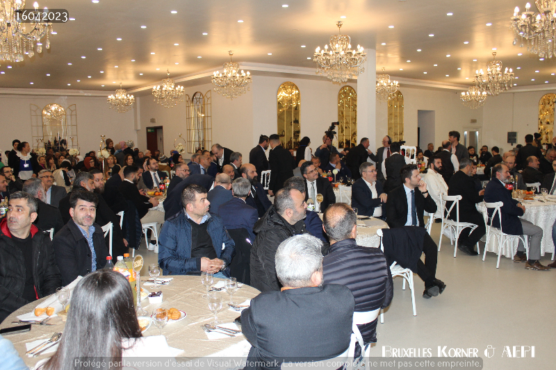 UID BELÇİKA, CHARLEROİ’DA İFTAR VERDİ