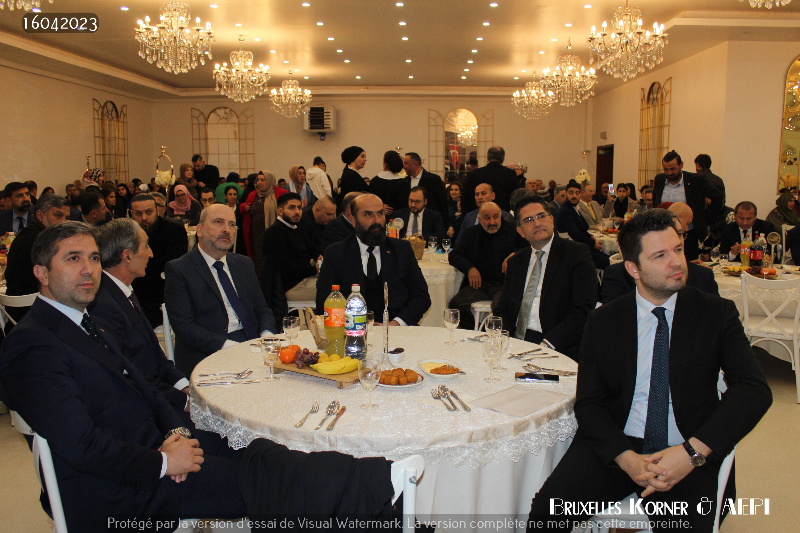 UID BELÇİKA, CHARLEROİ’DA İFTAR VERDİ
