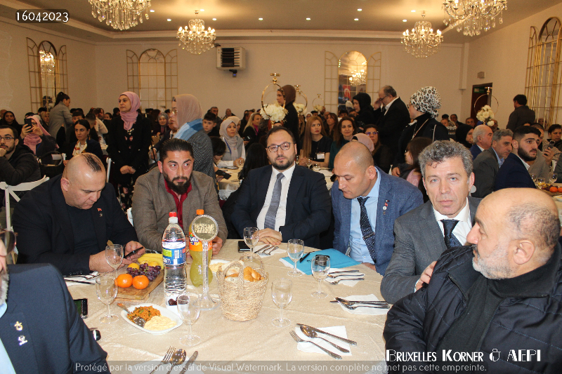 UID BELÇİKA, CHARLEROİ’DA İFTAR VERDİ