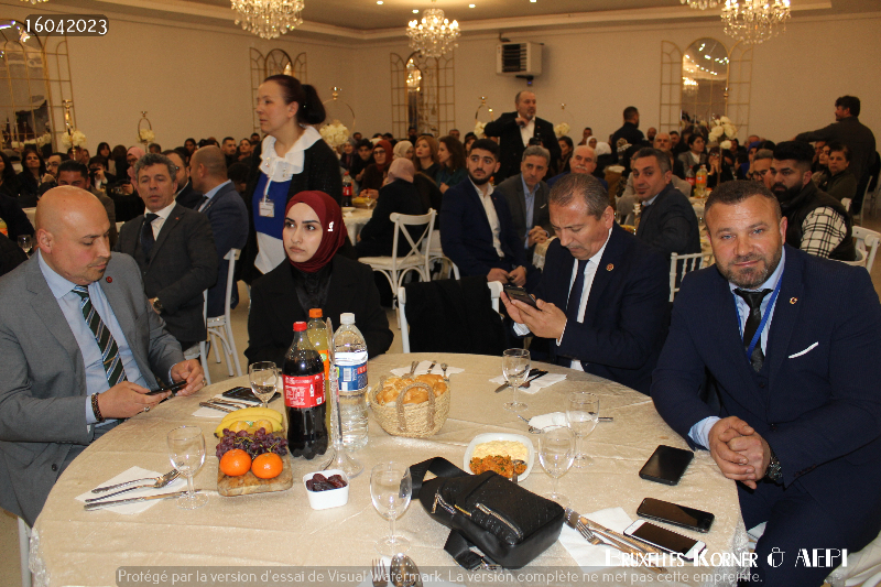 UID BELÇİKA, CHARLEROİ’DA İFTAR VERDİ