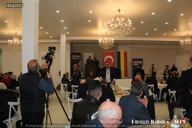 UID BELÇİKA, CHARLEROİ’DA İFTAR VERDİ