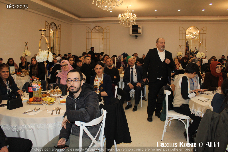 UID BELÇİKA, CHARLEROİ’DA İFTAR VERDİ