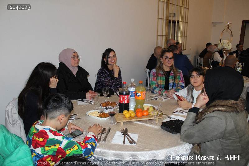 UID BELÇİKA, CHARLEROİ’DA İFTAR VERDİ