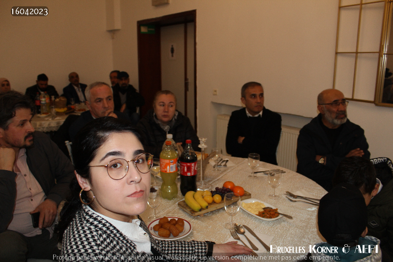 UID BELÇİKA, CHARLEROİ’DA İFTAR VERDİ
