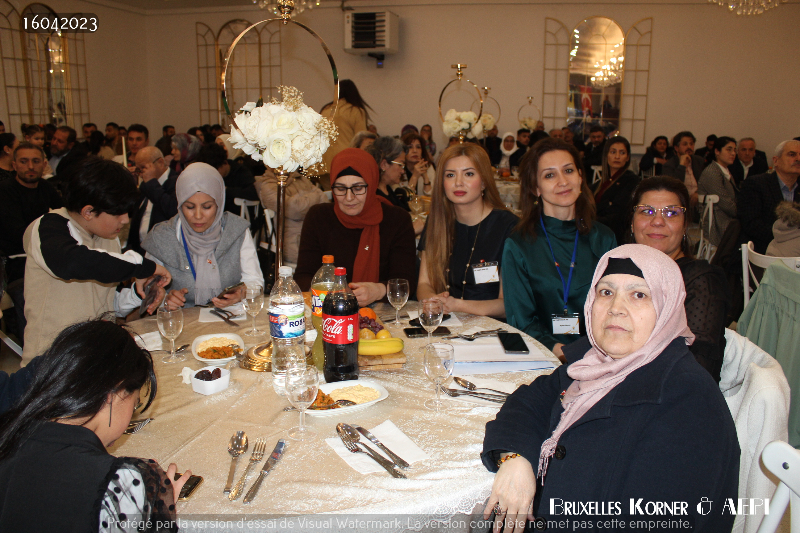 UID BELÇİKA, CHARLEROİ’DA İFTAR VERDİ