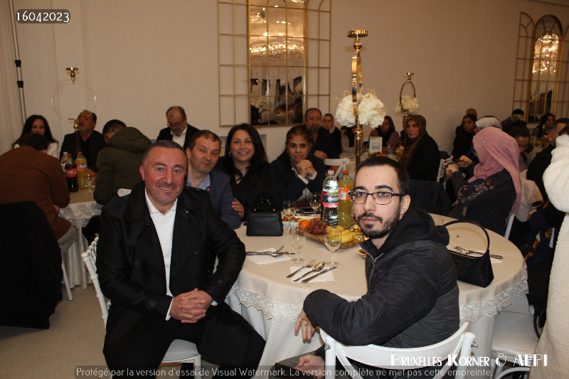 UID BELÇİKA, CHARLEROİ’DA İFTAR VERDİ