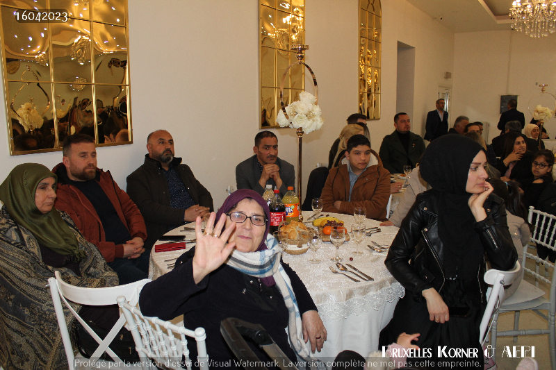 UID BELÇİKA, CHARLEROİ’DA İFTAR VERDİ