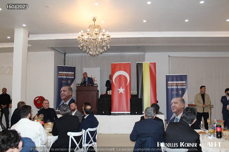 UID BELÇİKA, CHARLEROİ’DA İFTAR VERDİ