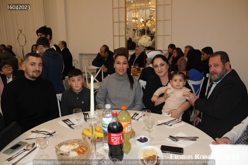 UID BELÇİKA, CHARLEROİ’DA İFTAR VERDİ