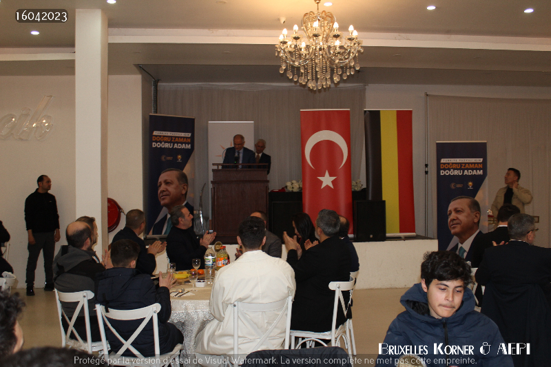 UID BELÇİKA, CHARLEROİ’DA İFTAR VERDİ