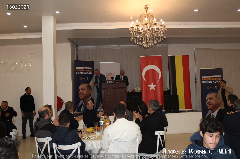 UID BELÇİKA, CHARLEROİ’DA İFTAR VERDİ