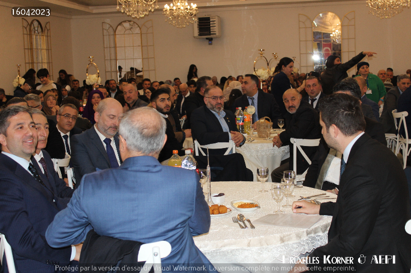UID BELÇİKA, CHARLEROİ’DA İFTAR VERDİ