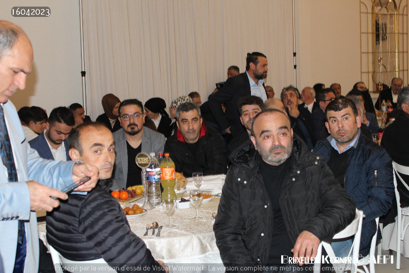 UID BELÇİKA, CHARLEROİ’DA İFTAR VERDİ