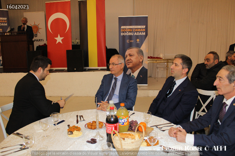 UID BELÇİKA, CHARLEROİ’DA İFTAR VERDİ