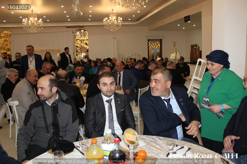 UID BELÇİKA, CHARLEROİ’DA İFTAR VERDİ