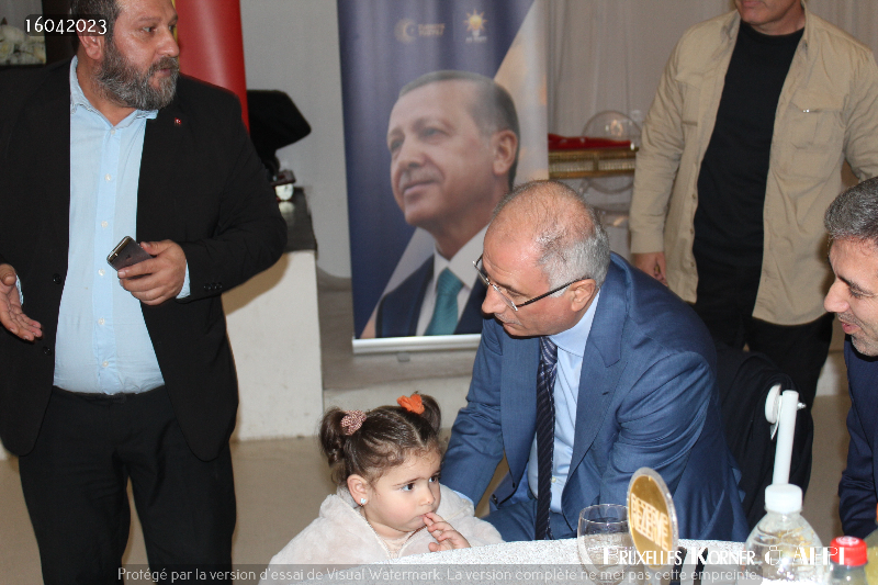 UID BELÇİKA, CHARLEROİ’DA İFTAR VERDİ