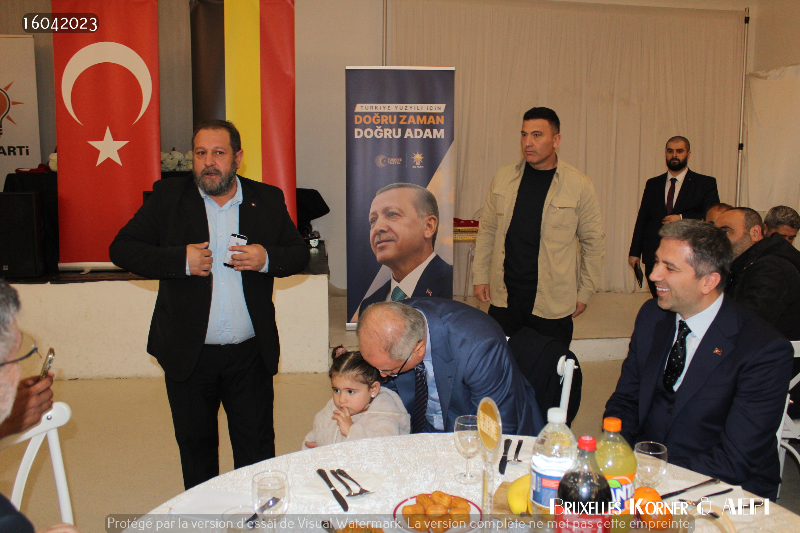 UID BELÇİKA, CHARLEROİ’DA İFTAR VERDİ
