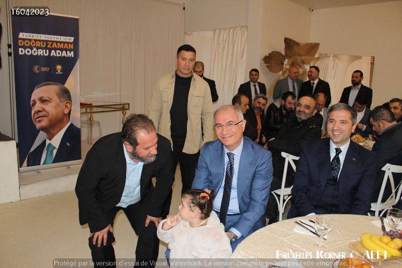 UID BELÇİKA, CHARLEROİ’DA İFTAR VERDİ