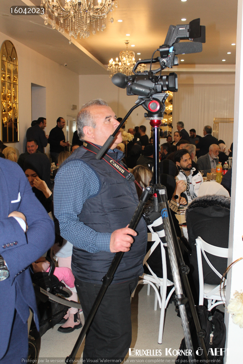 UID BELÇİKA, CHARLEROİ’DA İFTAR VERDİ