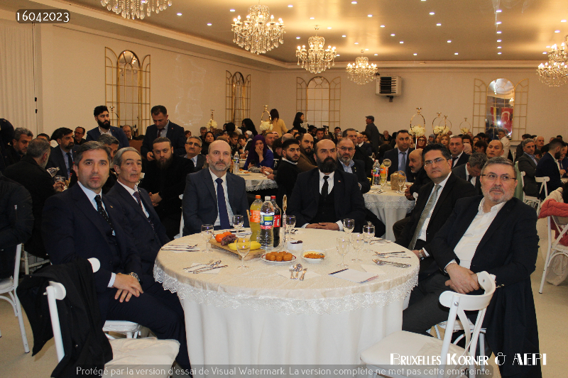 UID BELÇİKA, CHARLEROİ’DA İFTAR VERDİ