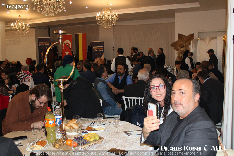 UID BELÇİKA, CHARLEROİ’DA İFTAR VERDİ