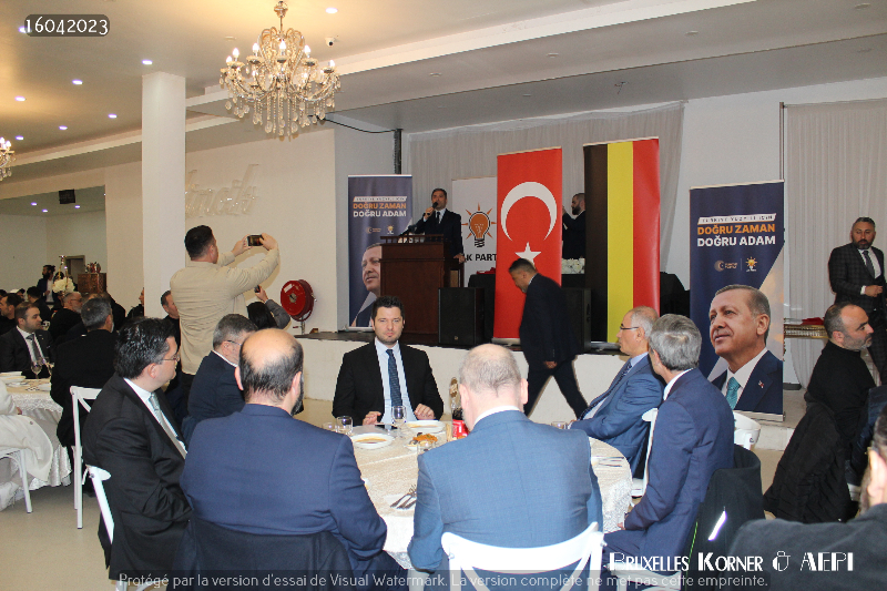 UID BELÇİKA, CHARLEROİ’DA İFTAR VERDİ