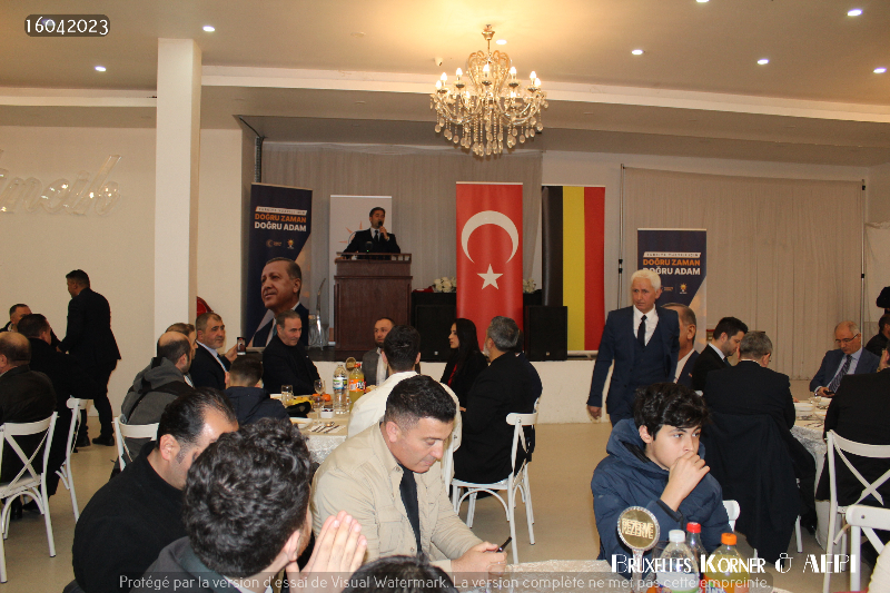 UID BELÇİKA, CHARLEROİ’DA İFTAR VERDİ
