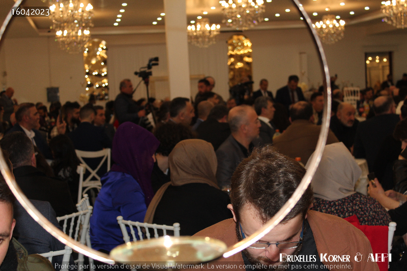 UID BELÇİKA, CHARLEROİ’DA İFTAR VERDİ