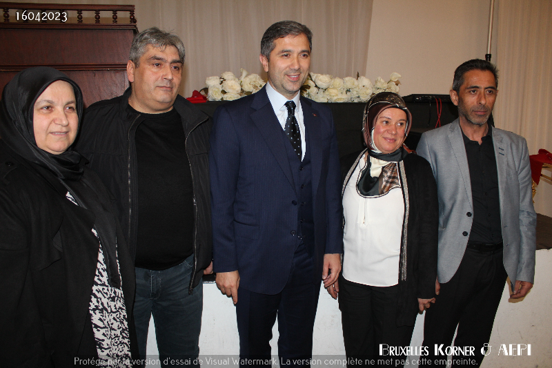 UID BELÇİKA, CHARLEROİ’DA İFTAR VERDİ