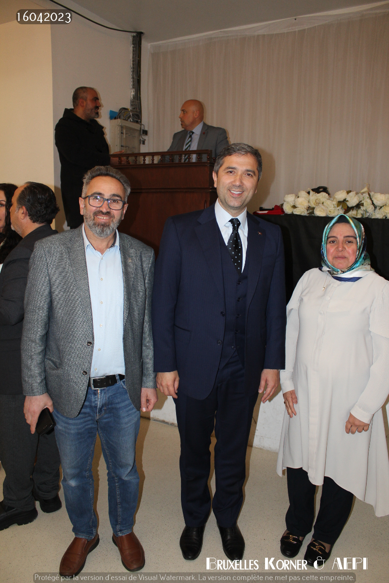 UID BELÇİKA, CHARLEROİ’DA İFTAR VERDİ
