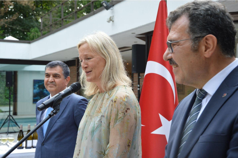 KAYMAKCI’DAN TÜBİTAK İÇİN RESEPSİYON