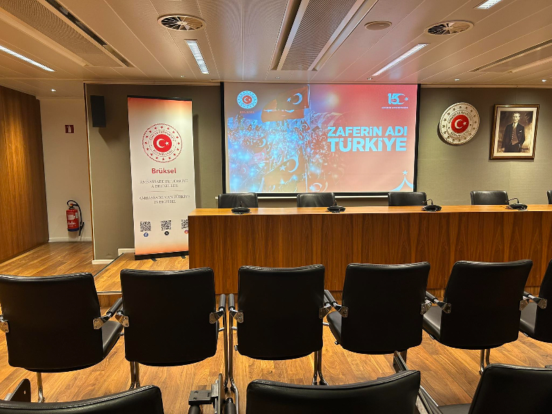 15 Juillet – Journée de la Démocratie et de l’Unité nationale : Commémoration à Bruxelles