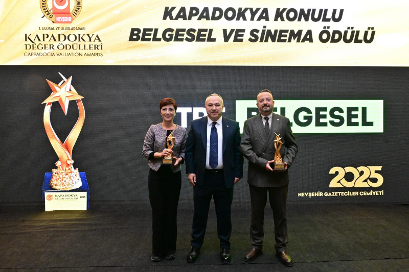 Kapadokya’nın Değerleri Ödüllendirildi: Anlamlı Tören Nevşehir’de Gerçekleştirildi