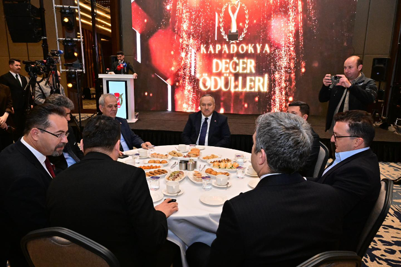 Kapadokya’nın Değerleri Ödüllendirildi: Anlamlı Tören Nevşehir’de Gerçekleştirildi