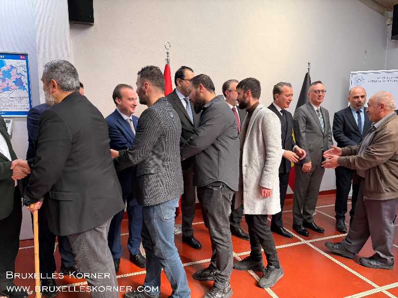 Brüksel’de Bayram Buluşması Belçika Diyanet Vakfı’nın geleneksel bayramlaşma töreni geniş katılımla gerçekleşti