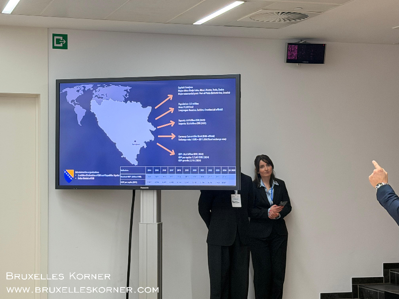 Brüksel'de  Bosna-Hersek Avrupa’nın kalbinde ekonomik atağa geçiyor