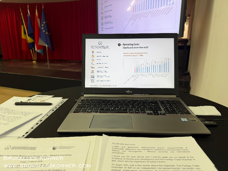 Brüksel'de  Bosna-Hersek Avrupa’nın kalbinde ekonomik atağa geçiyor