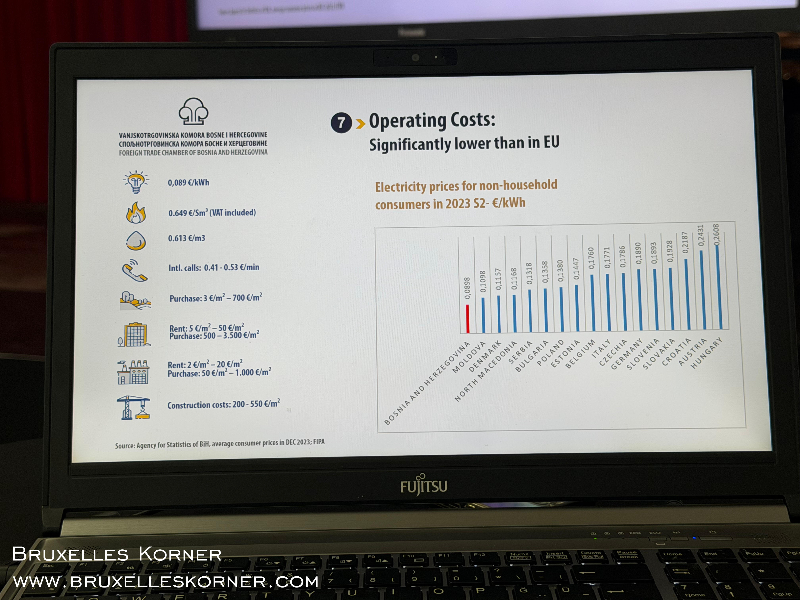 Brüksel'de  Bosna-Hersek Avrupa’nın kalbinde ekonomik atağa geçiyor
